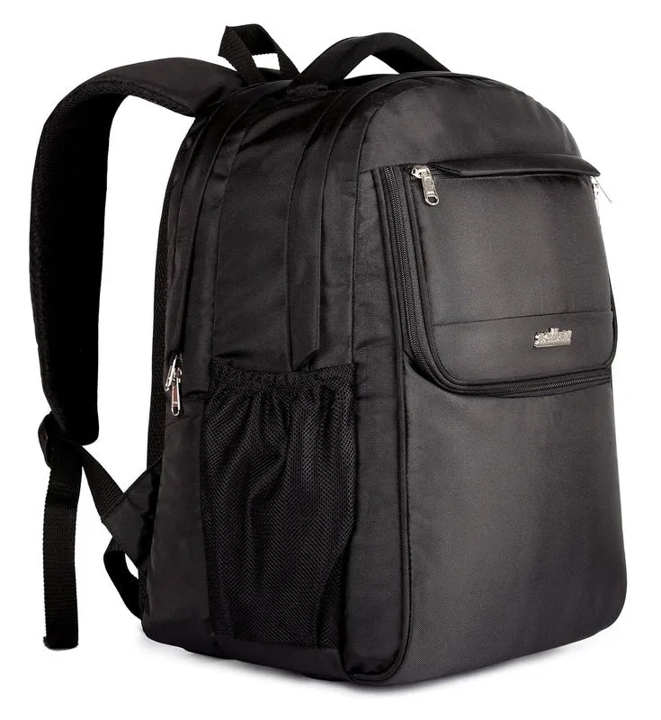 30 Ltrs Laptop Backpack with Cushioned Sleeve & Padded Handles | Black