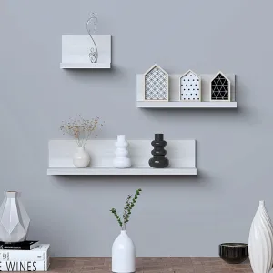 Abalde Wall Shelf - White