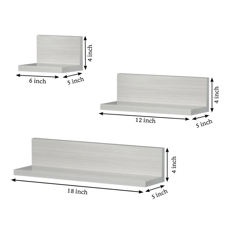 Abalde Wall Shelf - White