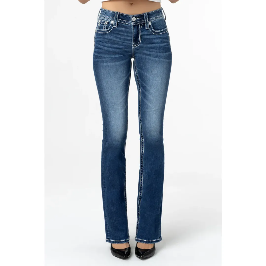 Albus Bootcut Jeans by Miss Me Jeans- M5082B174V