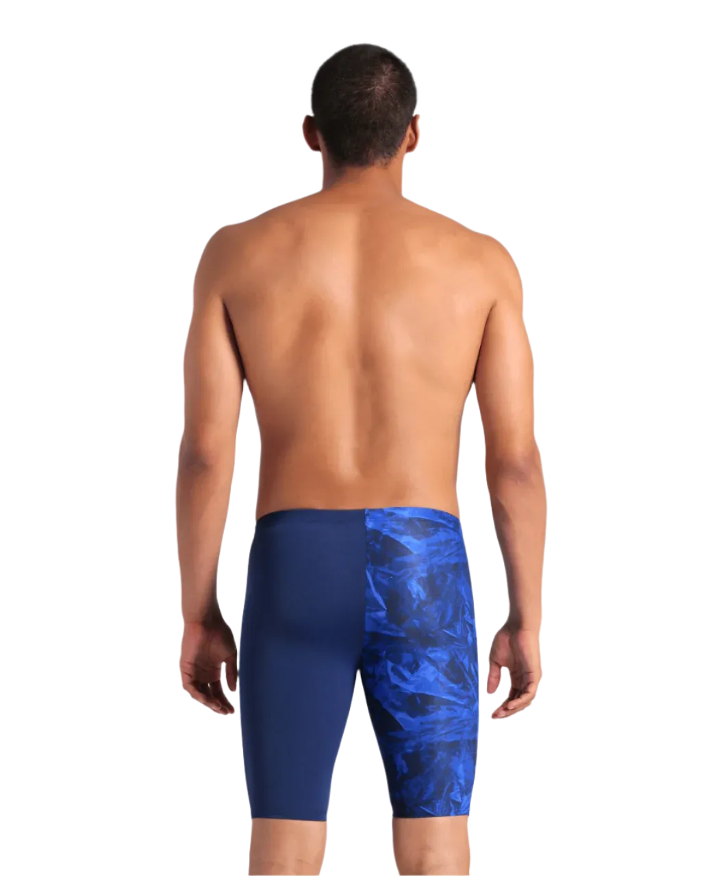 Arena Men's Halftone Jammer - Crackle Navy