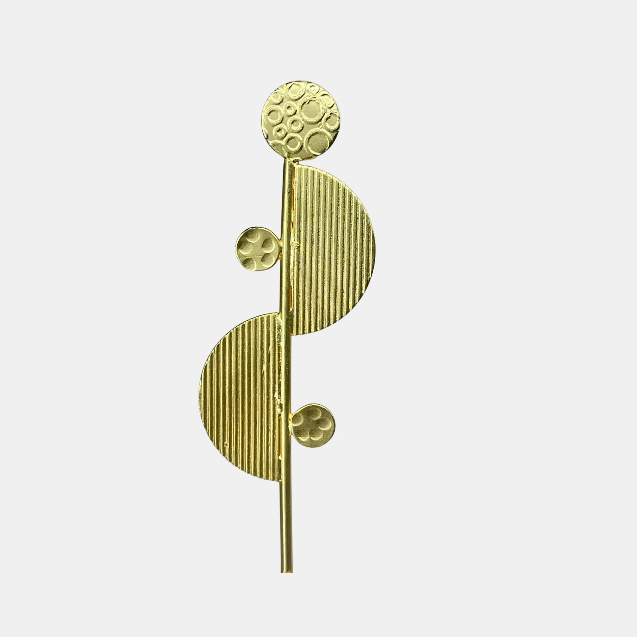 Beautiful Geometric Gold Plated Earrings