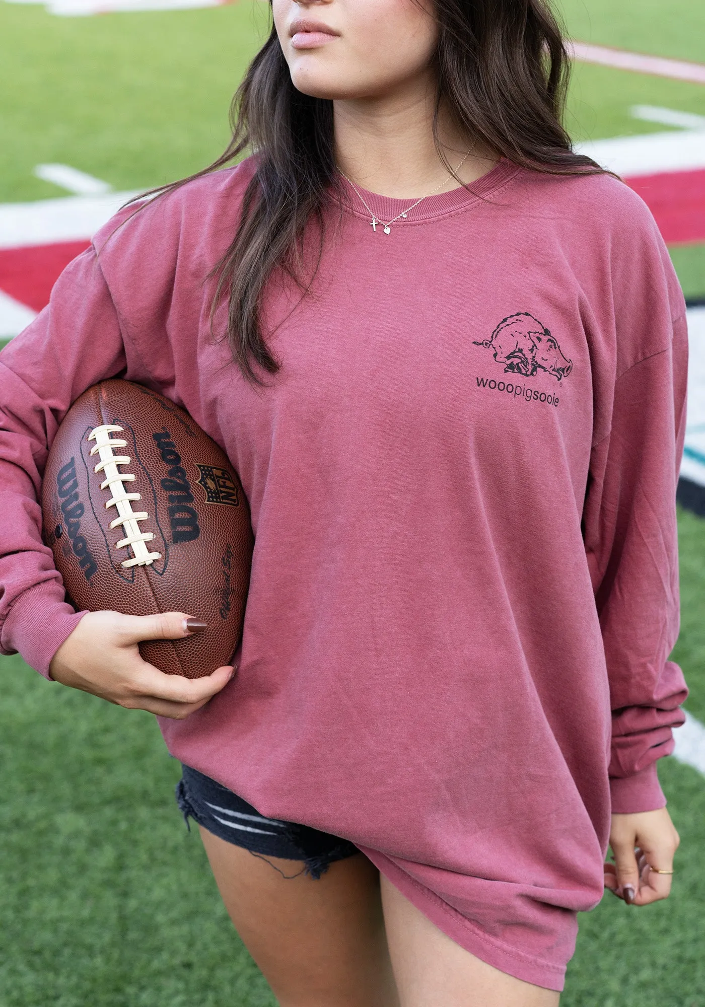 Block Multi Logos Long Sleeve