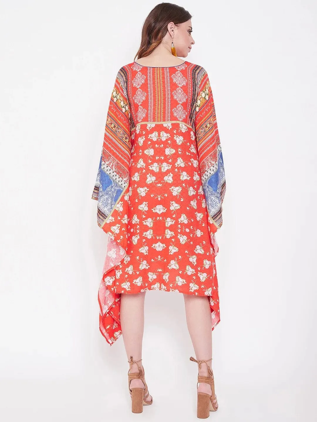 Boho Beauty Printed Kaftan Dress (Final Sale)