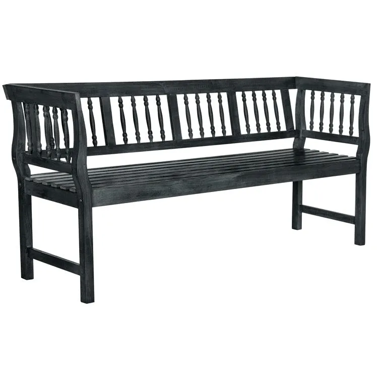 Brentwood Bench - Dark Slate Gray/Beige