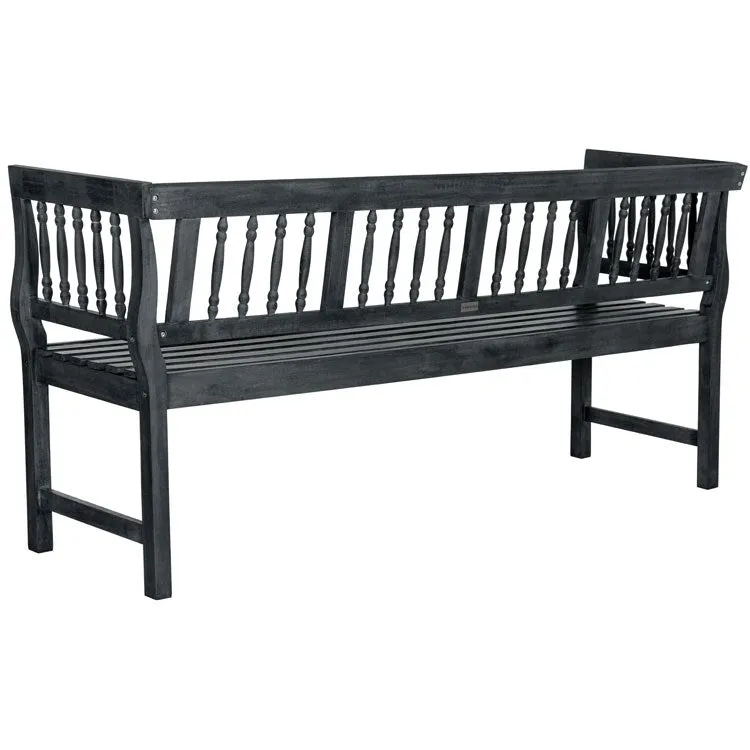Brentwood Bench - Dark Slate Gray/Beige