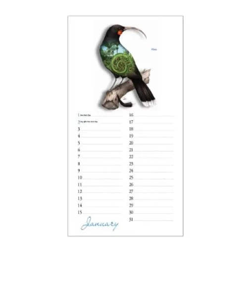 Calendar NZ Various Styles
