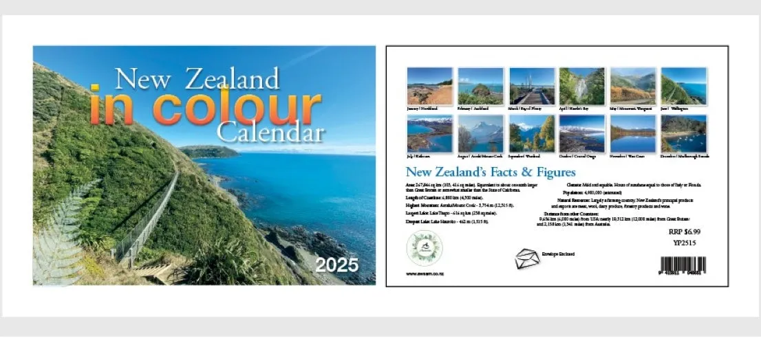 Calendar NZ Various Styles