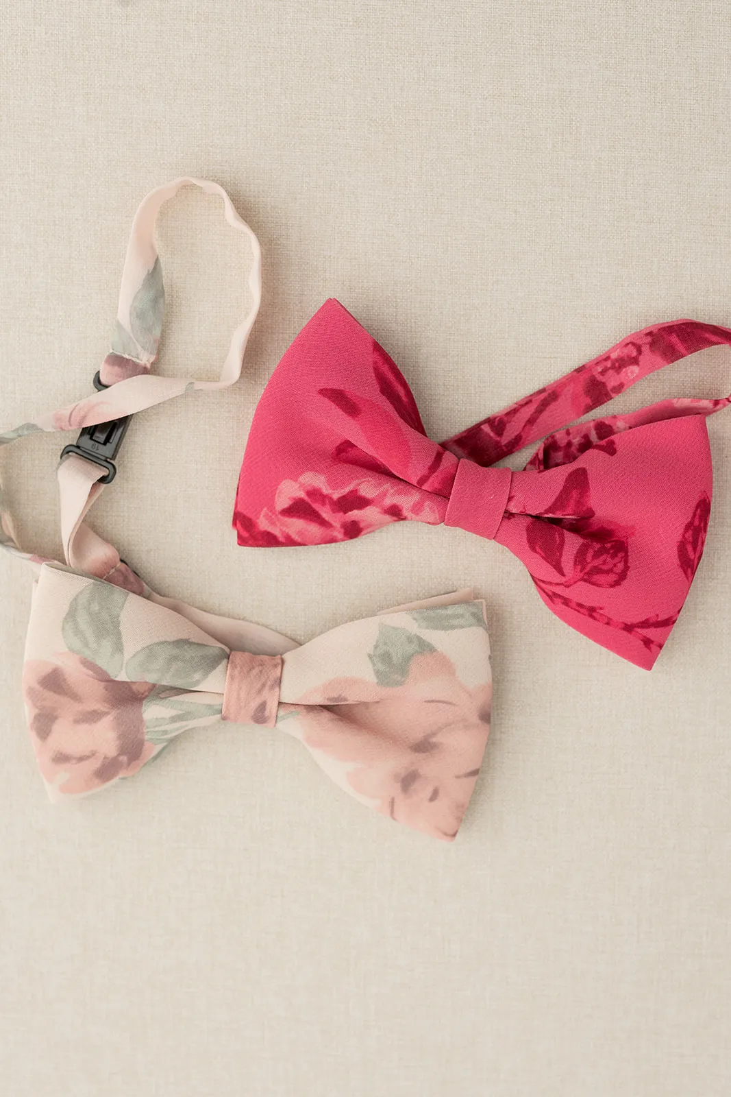 Chiffon Floral Print Bowtie | Made To Order