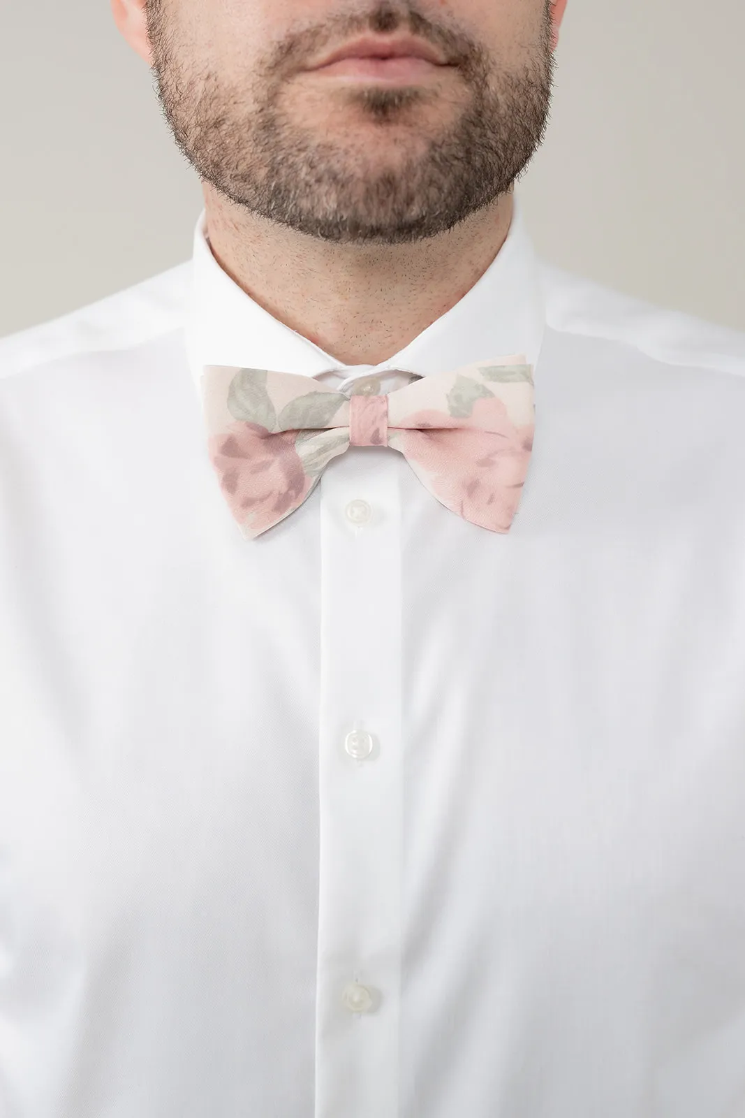 Chiffon Floral Print Bowtie | Made To Order