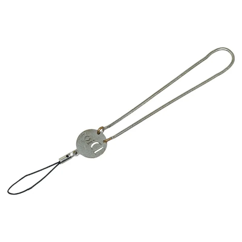 Dior Logos Charm Silver Metal  Dior