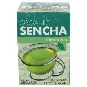 Eden Foods - Tea Sencha Green Org 16 Bg - Pack of 12