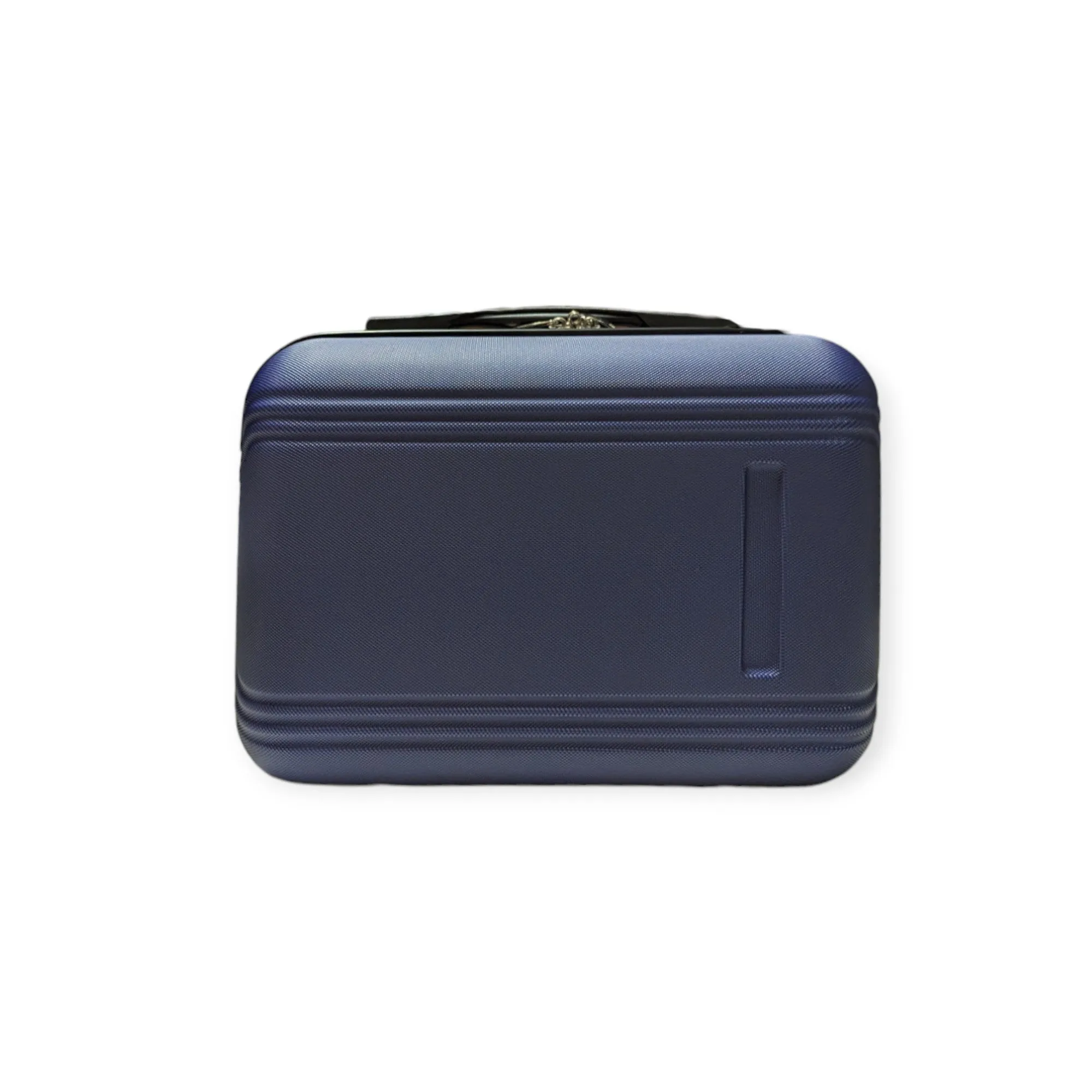 Elegant Collection Navy Luggage 5 Piece Set (Beauty case /20/26/28/30") Suitcase Lock Spinner