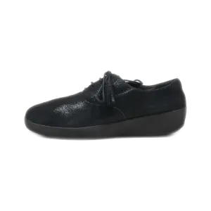 Fitflop Lace Ups Fabric Black Colour For Women