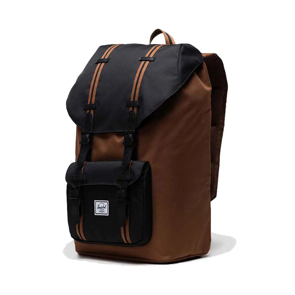 Herschel Little America Backpack - Saddle/Black