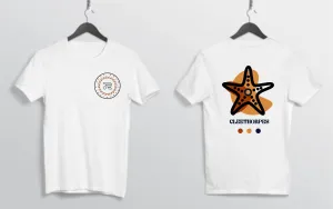 Kids Cleethorpes Starfish T-Shirt -White -