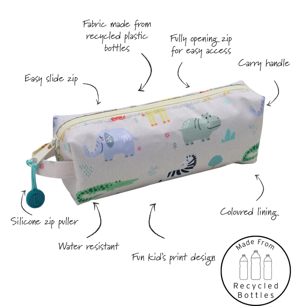 Lund London Little Lund Pencil Case - Safari