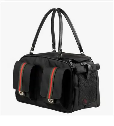 marlee bag 2 - black with stripe