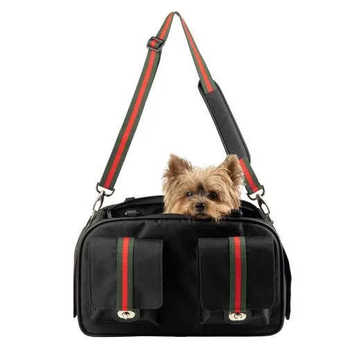 marlee bag 2 - black with stripe