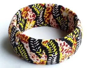 Mixed Print Kitenge Bangle for Women-DPJ262