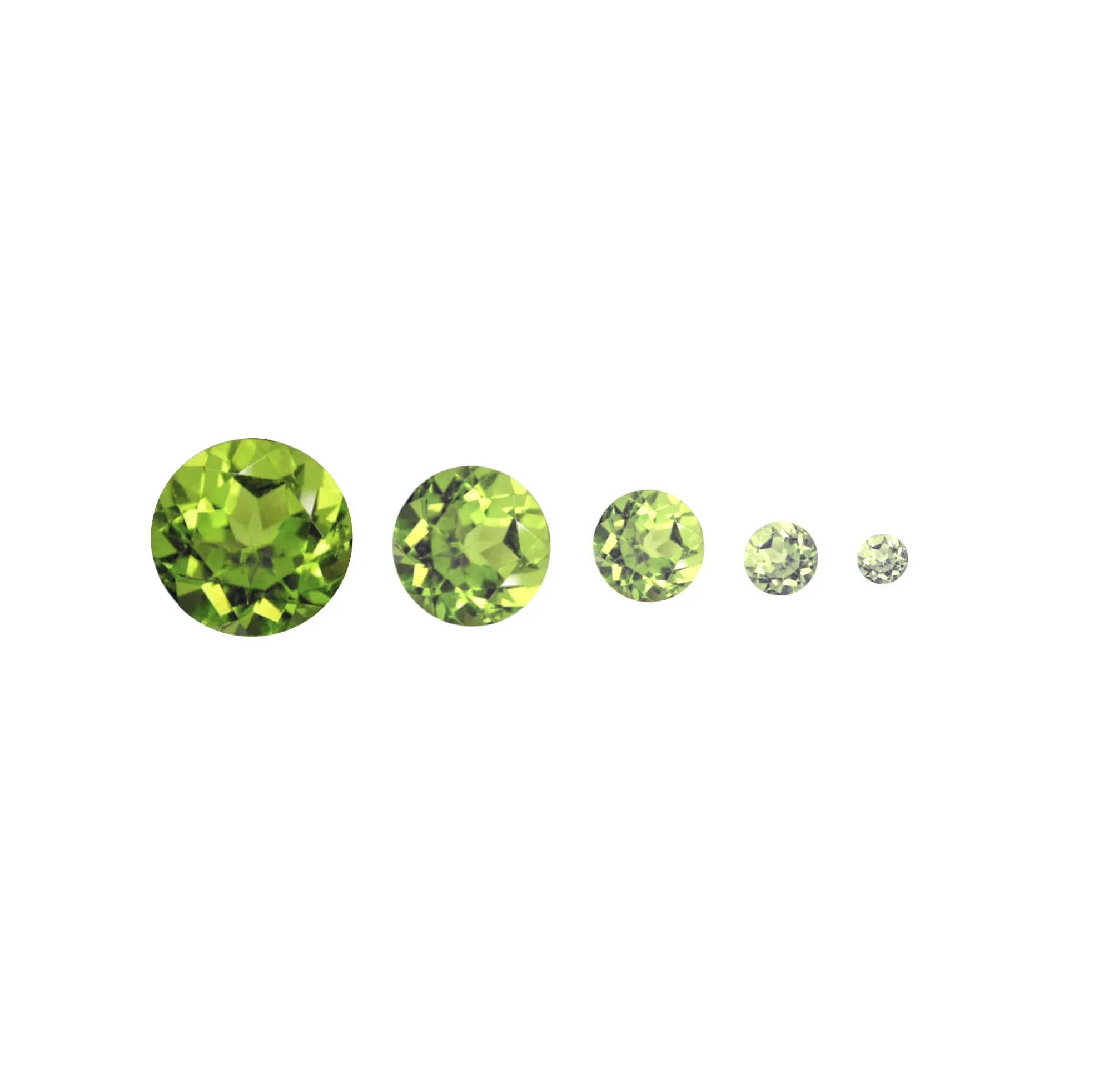 Peridot (Natural Gemstone) - ROUND