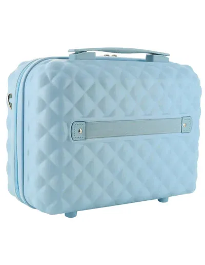 Pierre Cardin Hard Shell Beauty Case - Blue