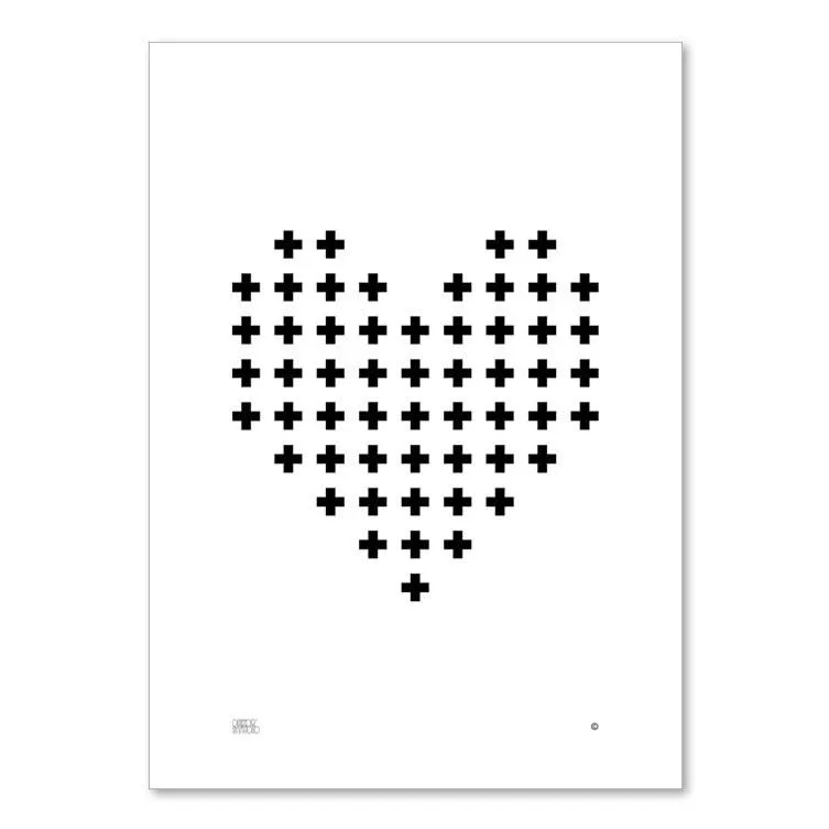 Print (A4) - Cross My Heart