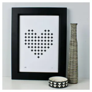 Print (A4) - Cross My Heart