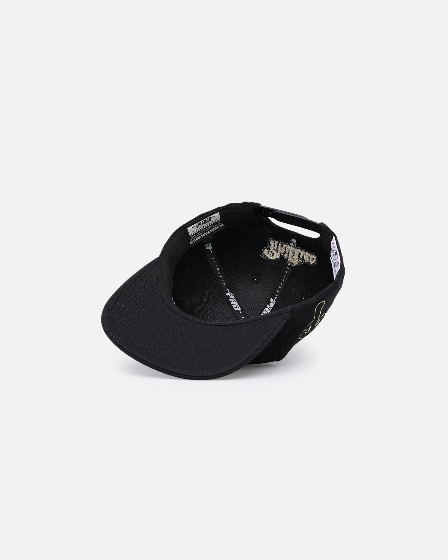 Pro Standard Philadelphia Phillies 'Black & Gold' Snapback Black/Gold