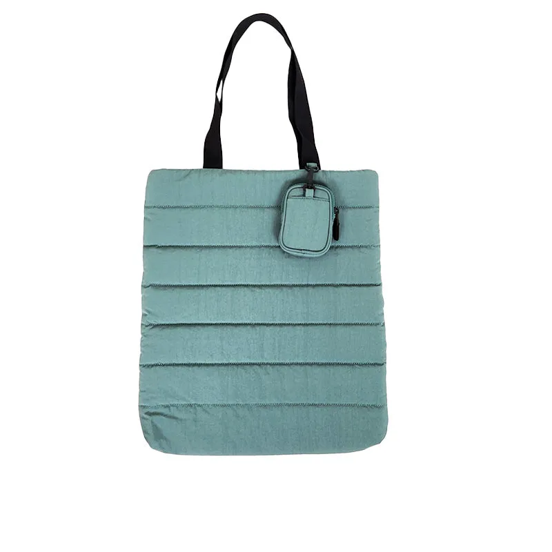 Puffie Tote Bag - Green - SA2301002C