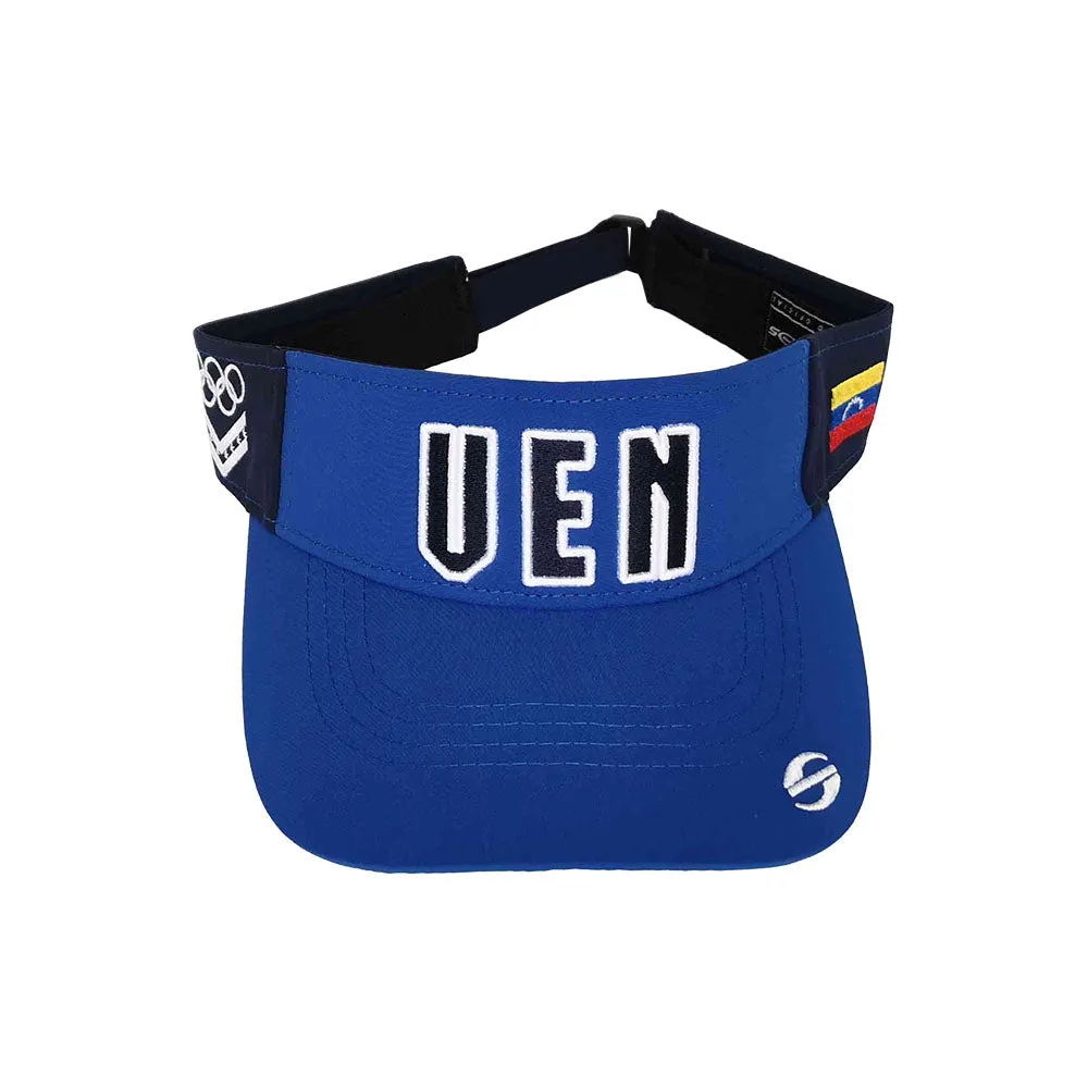 Skyros Venezuela Juegos olímpicos Tokio 2020 Visera ajustable azul