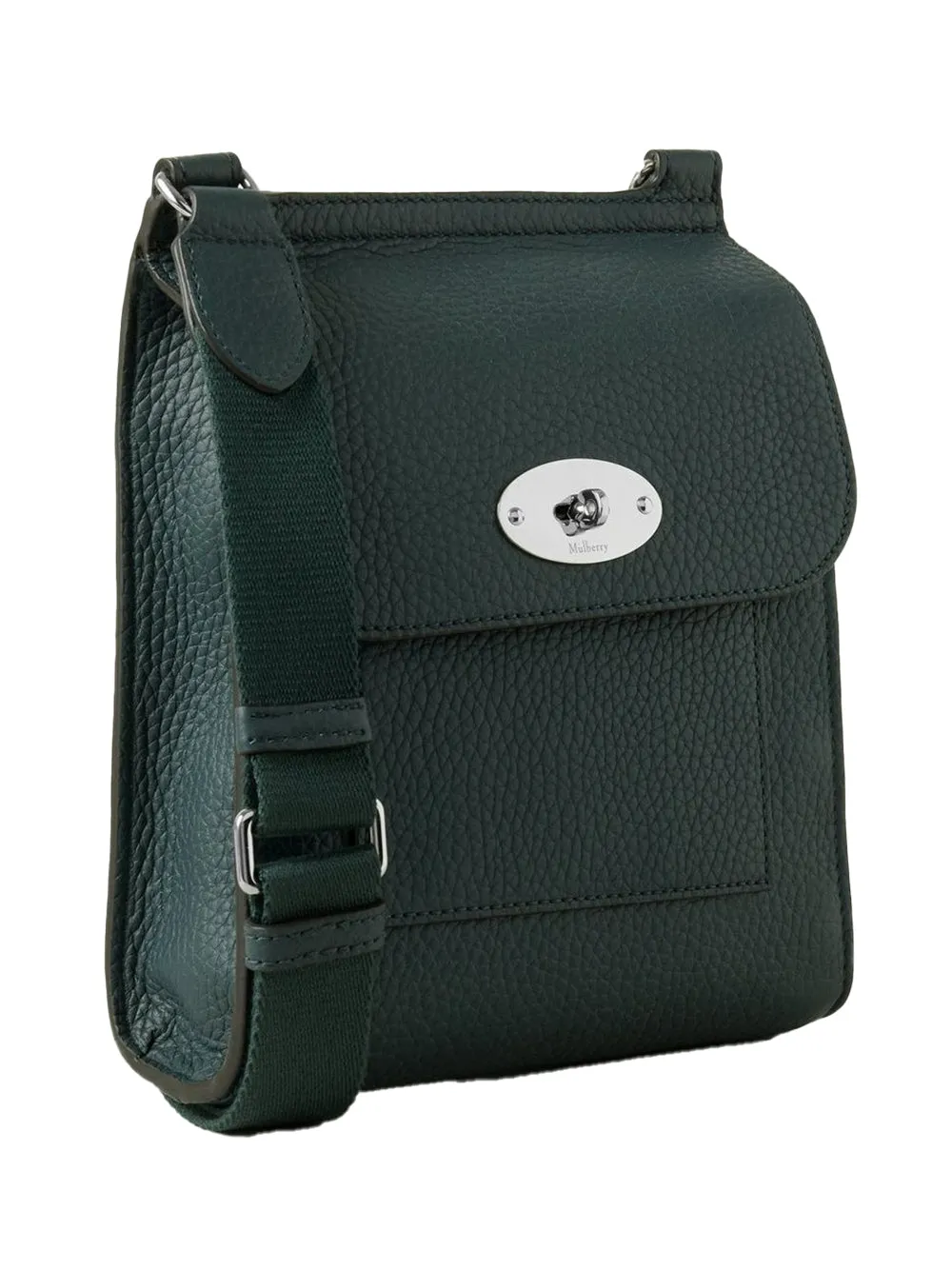 Small Antony Heavy Grain (Mulberry Green)