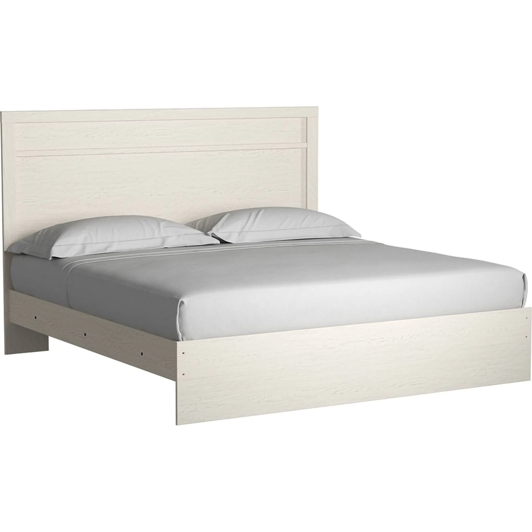 Stelsie Panel Bed - White