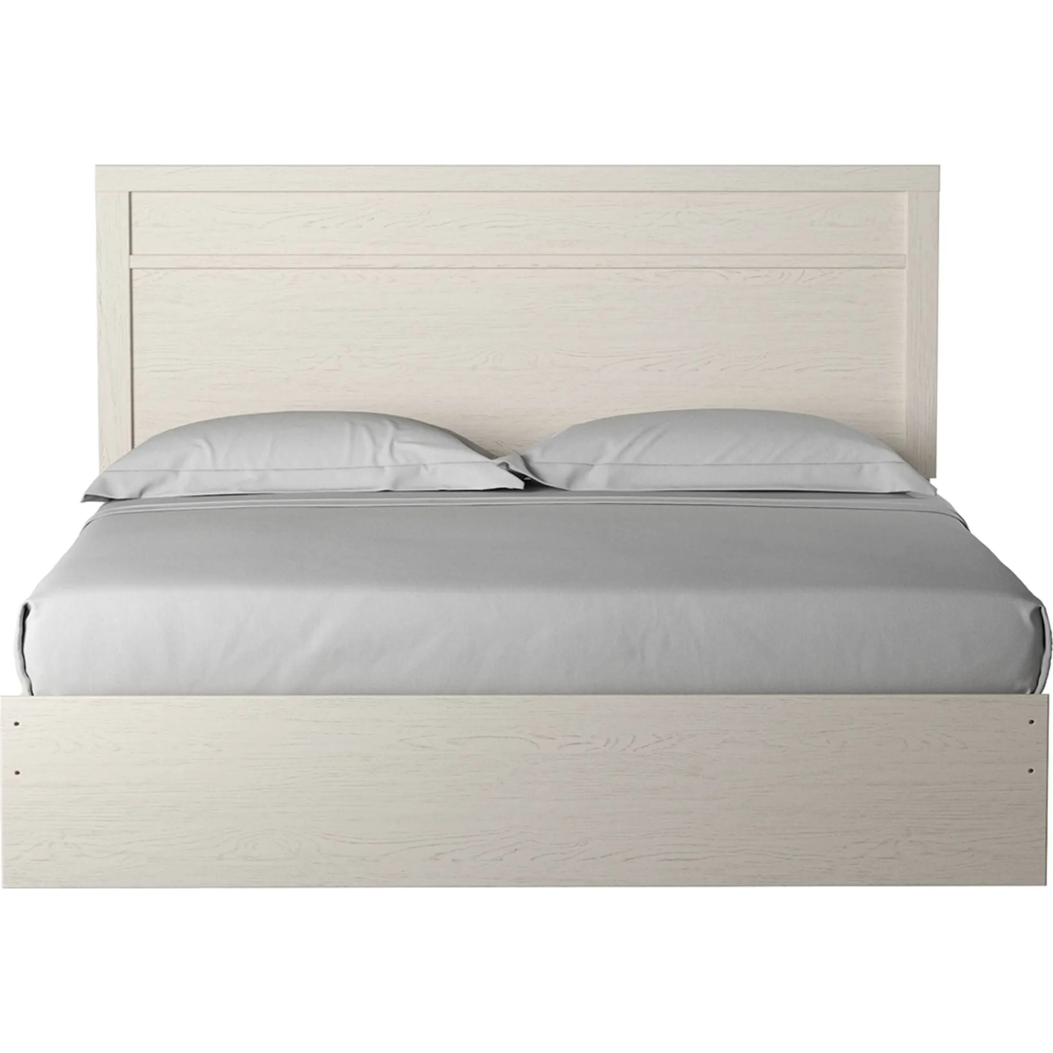 Stelsie Panel Bed - White