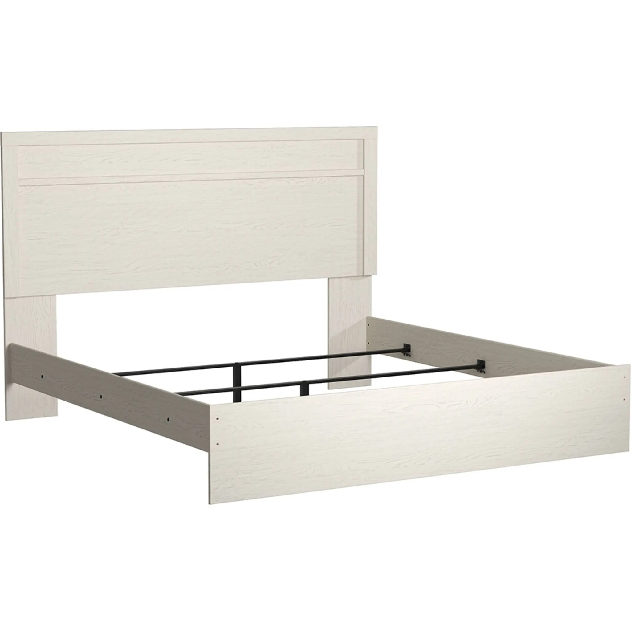 Stelsie Panel Bed - White