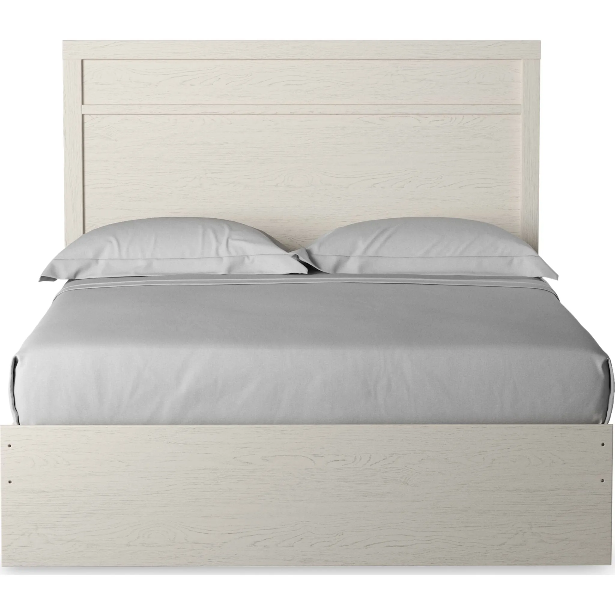Stelsie Panel Bed - White