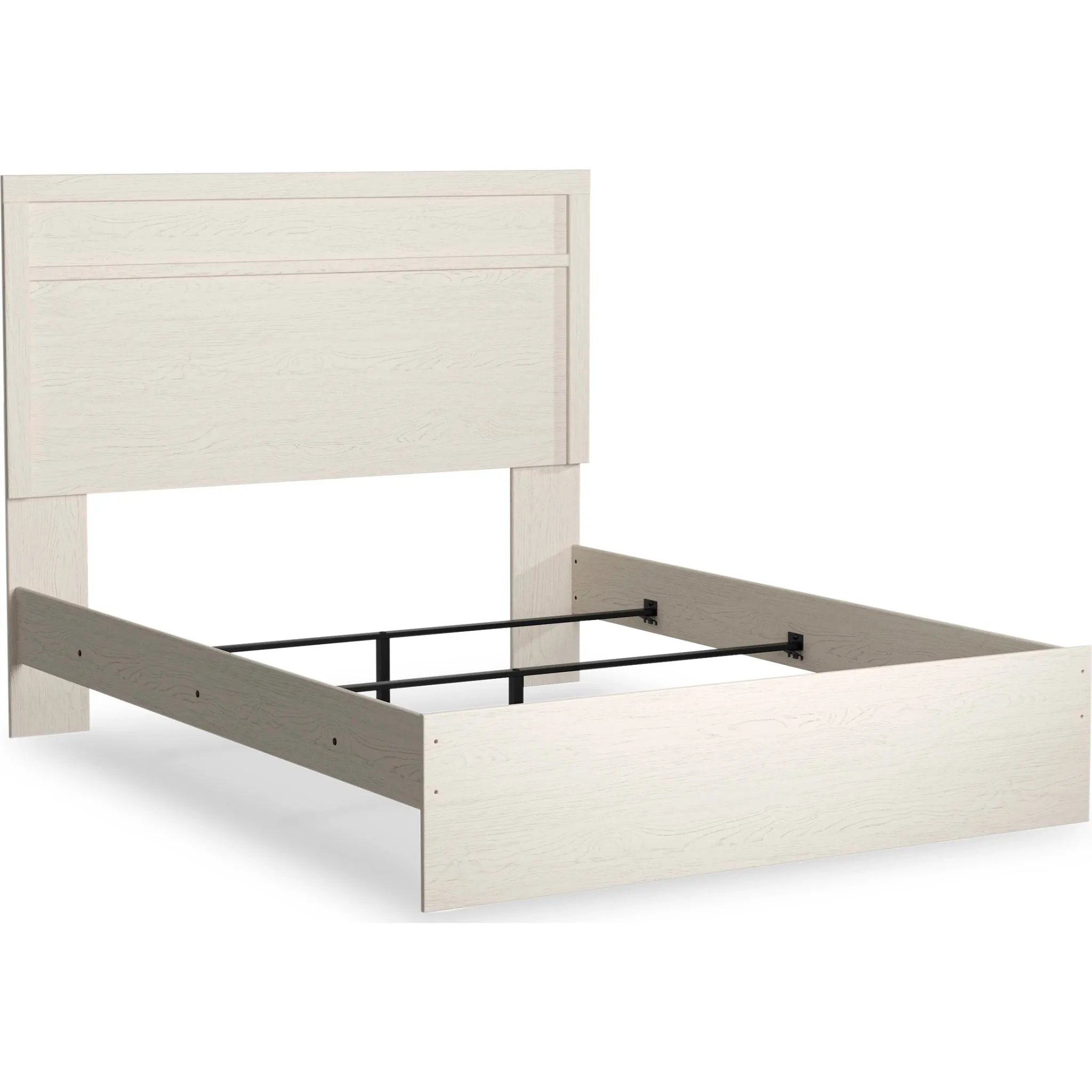 Stelsie Panel Bed - White