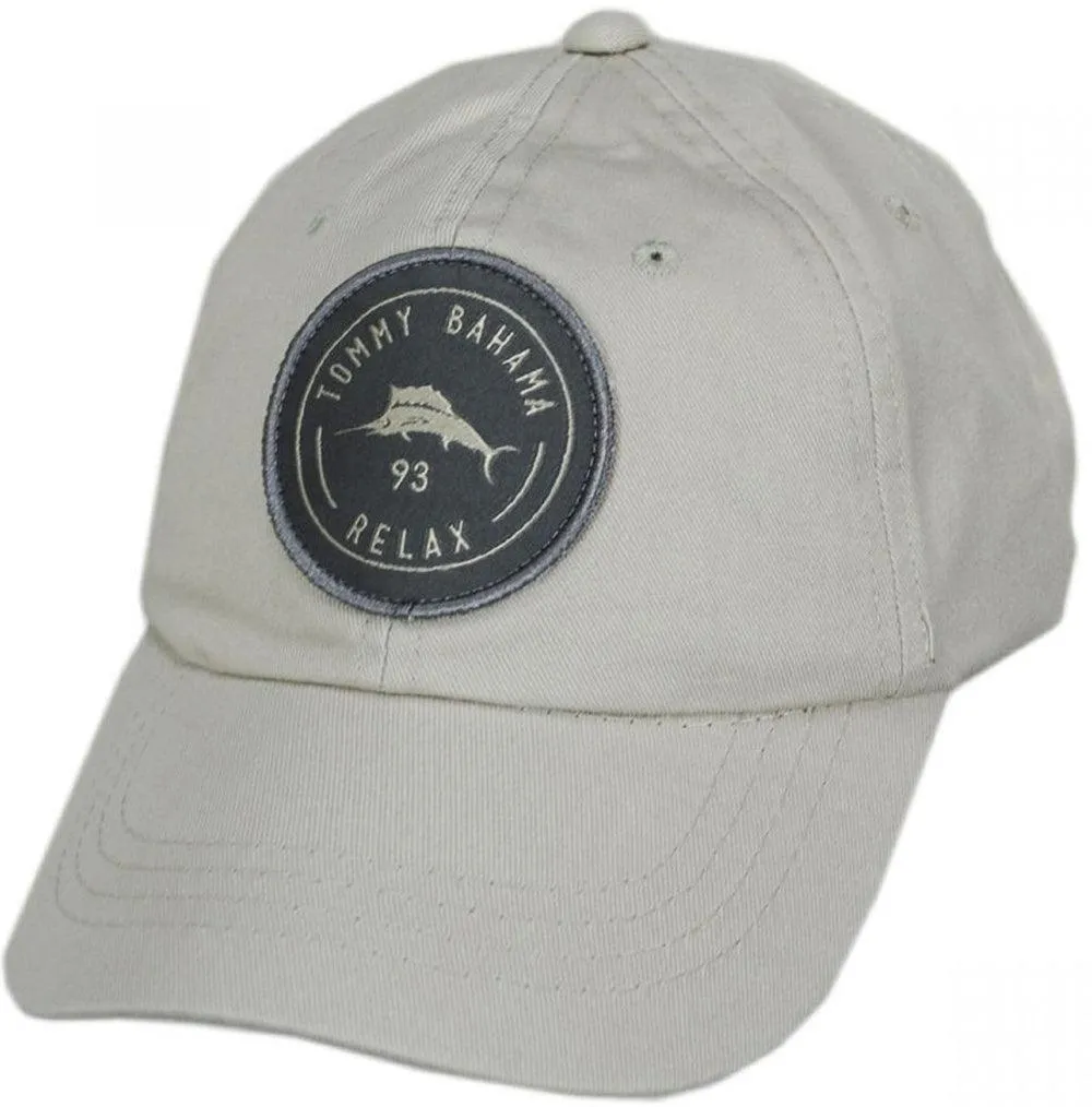 Tommy Bahama Marlin Camper Black Adjustable Golf Hat Ball Cap
