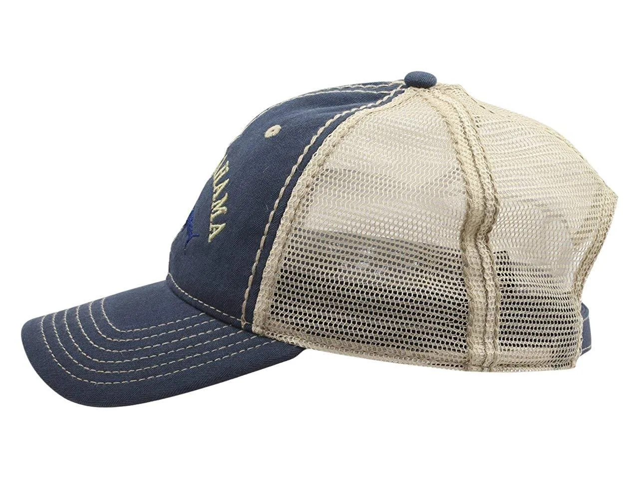 Tommy Bahama Marlin Camper Black Adjustable Golf Hat Ball Cap