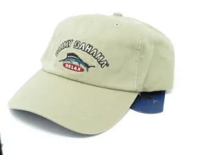 Tommy Bahama Marlin Camper Black Adjustable Golf Hat Ball Cap
