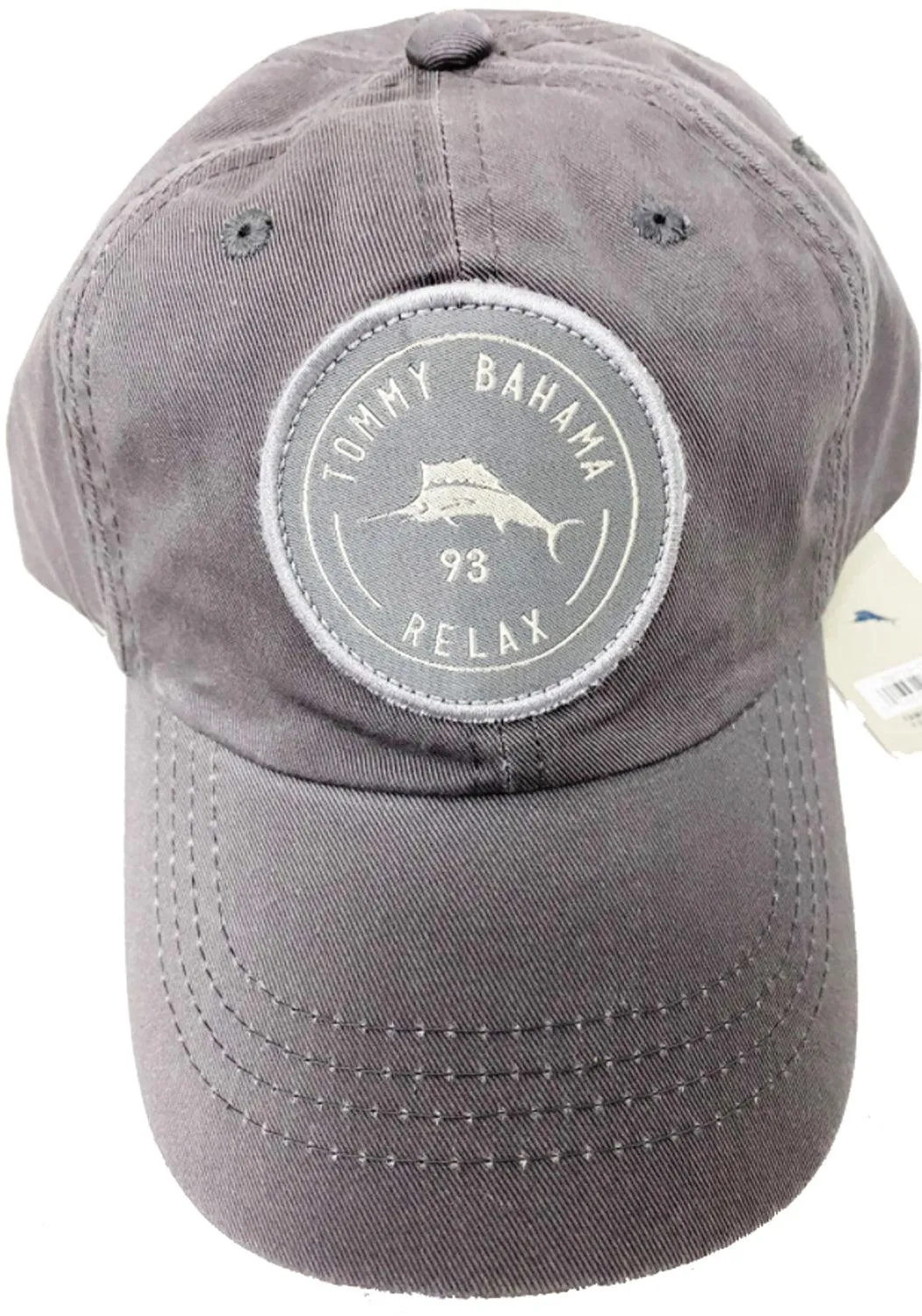 Tommy Bahama Marlin Camper Black Adjustable Golf Hat Ball Cap