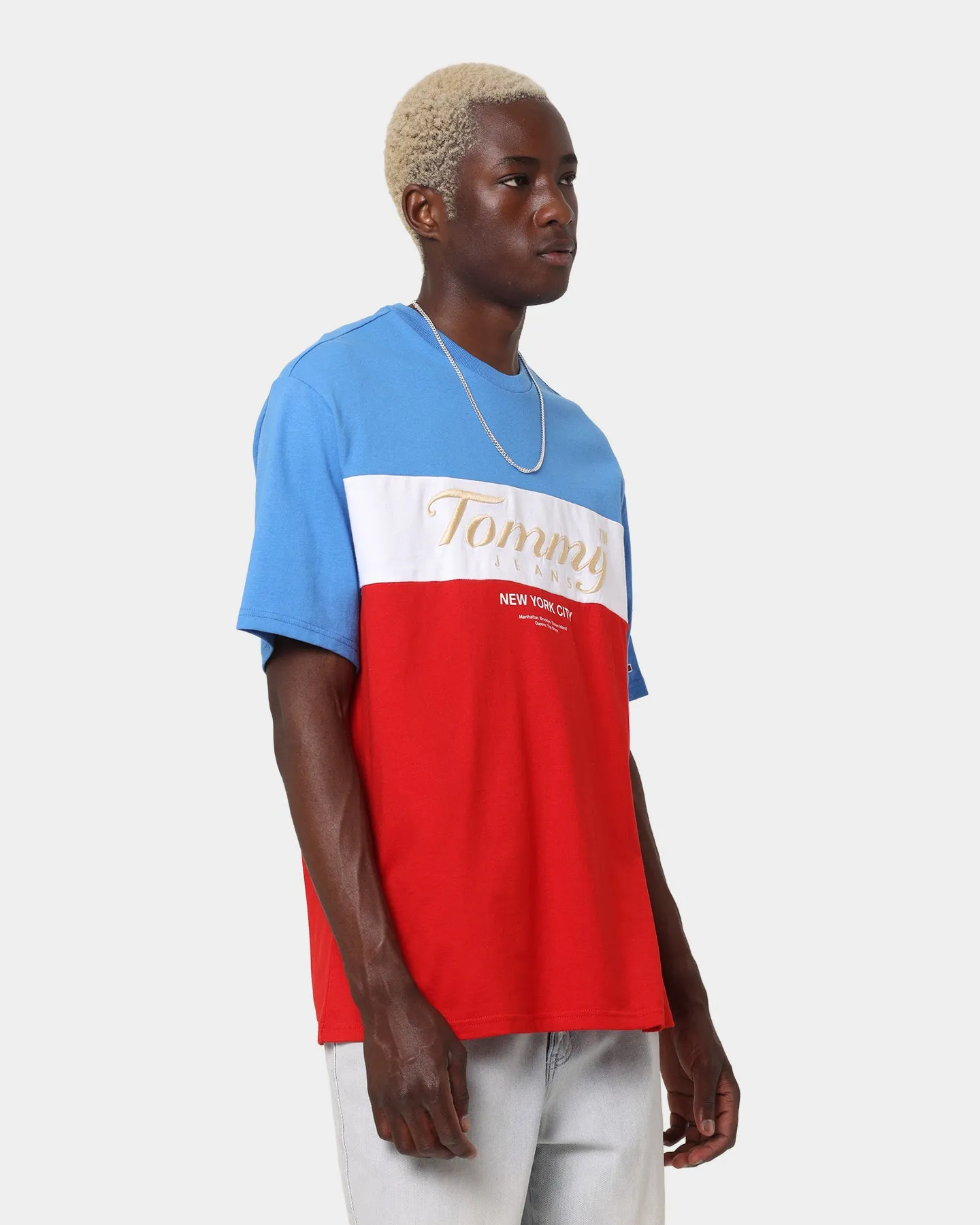 Tommy Jeans TJM Archive T-Shirt Deep Crimson