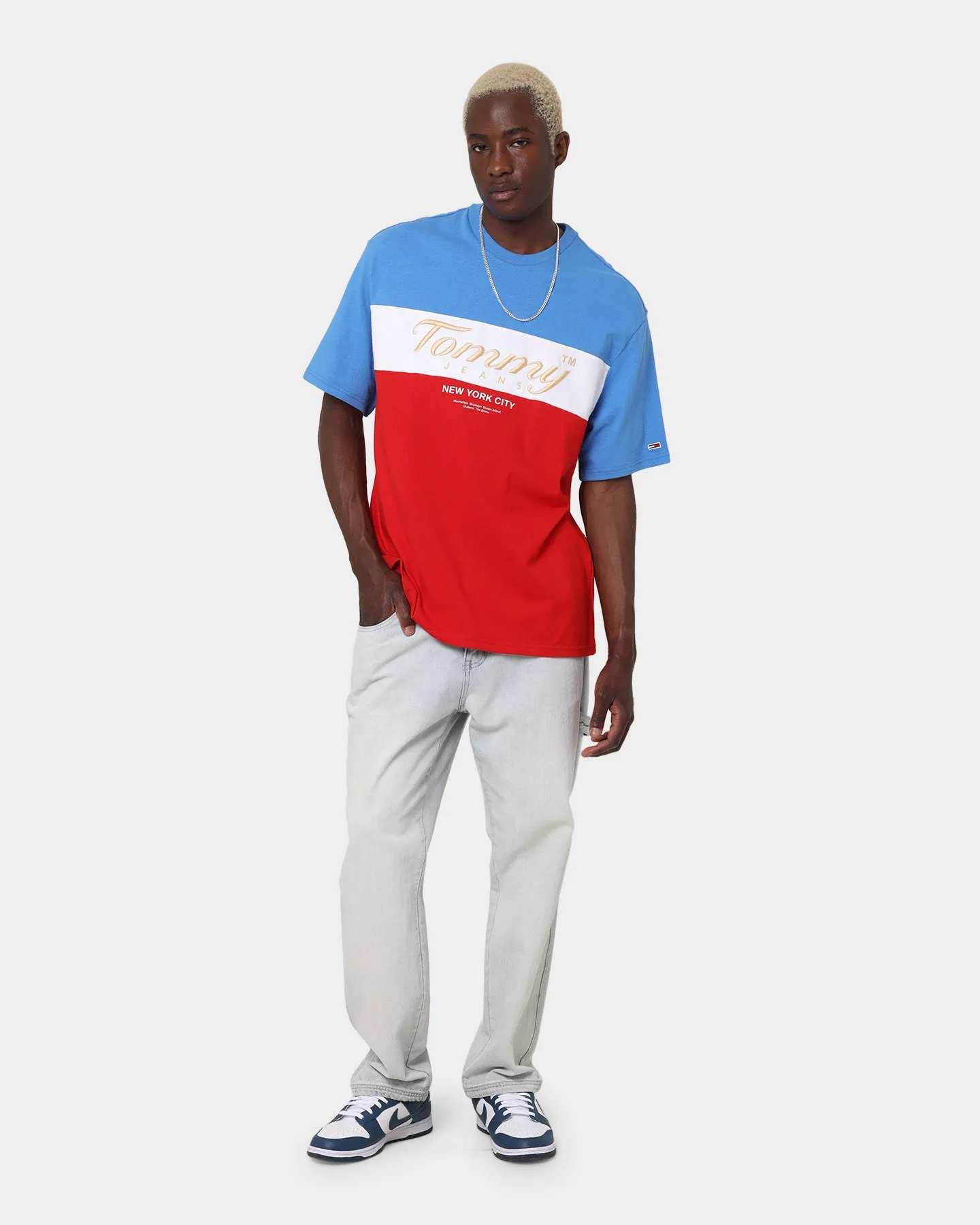 Tommy Jeans TJM Archive T-Shirt Deep Crimson