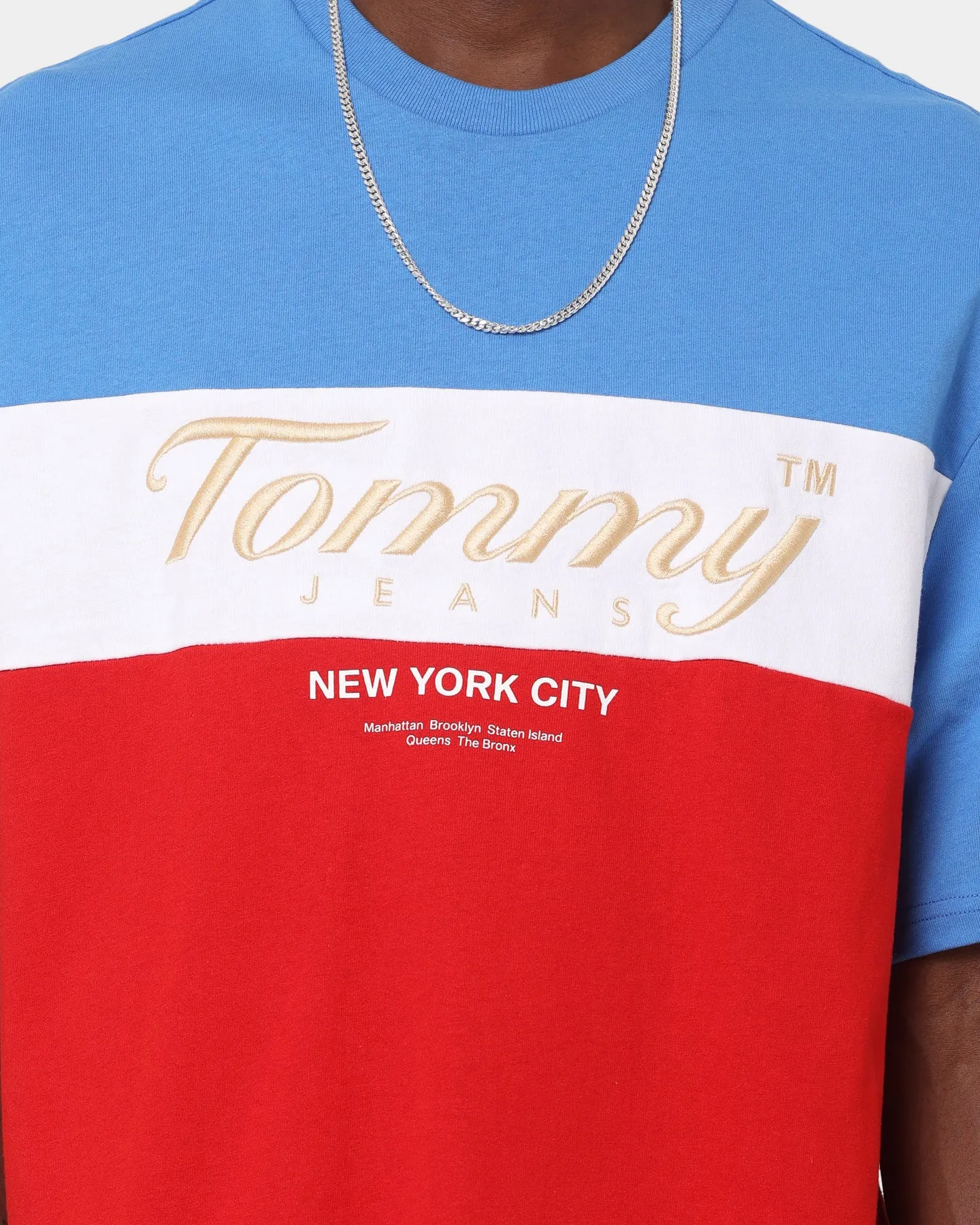 Tommy Jeans TJM Archive T-Shirt Deep Crimson