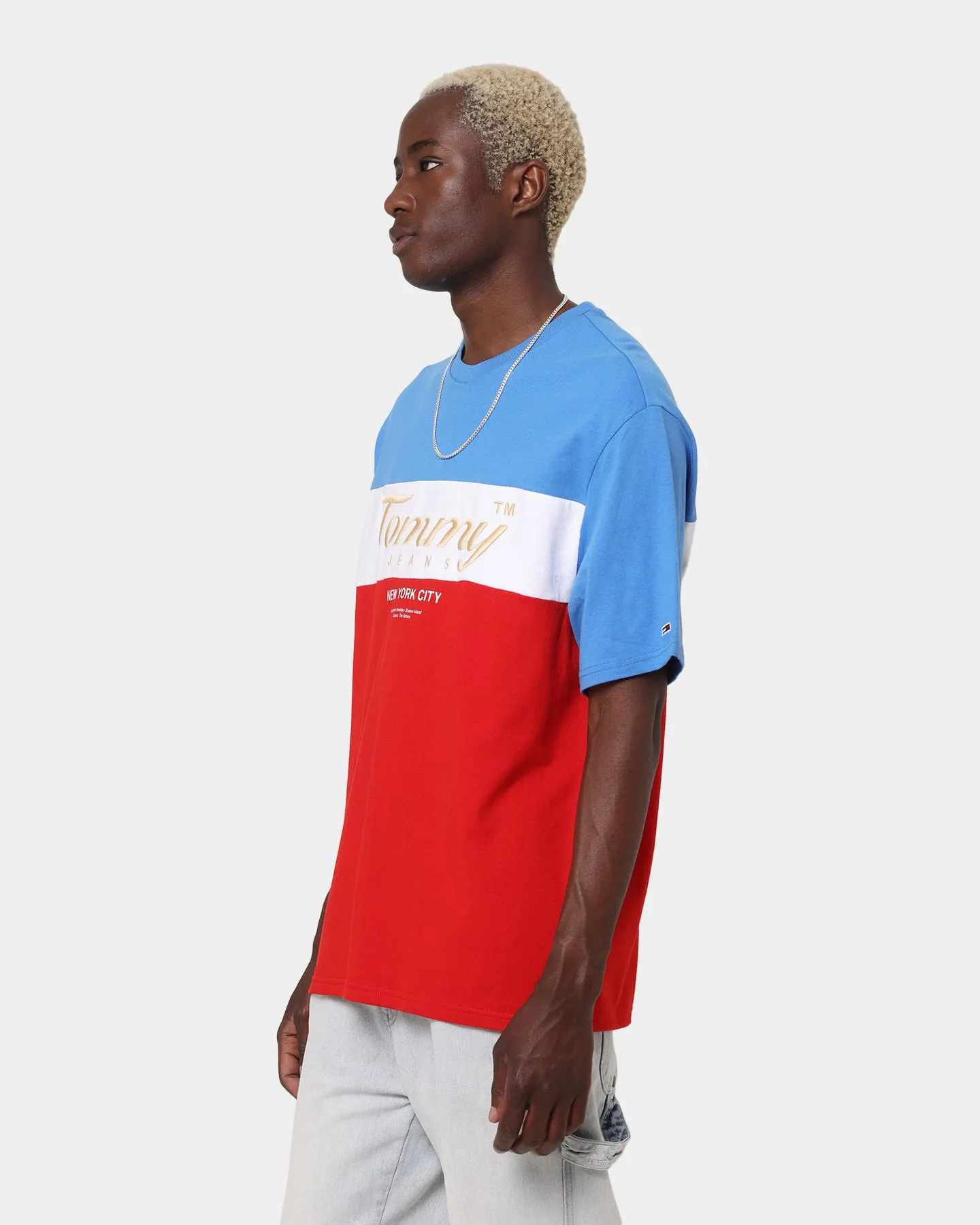 Tommy Jeans TJM Archive T-Shirt Deep Crimson