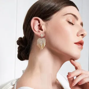 Trendy Love Tassel Earrings