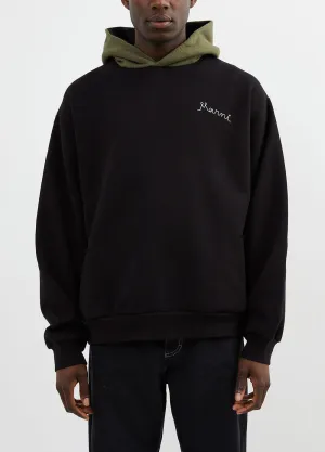 Two-Tone Contrast Hoodie