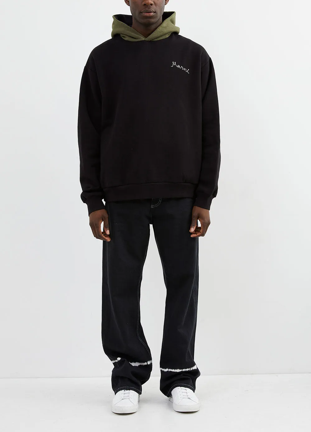 Two-Tone Contrast Hoodie