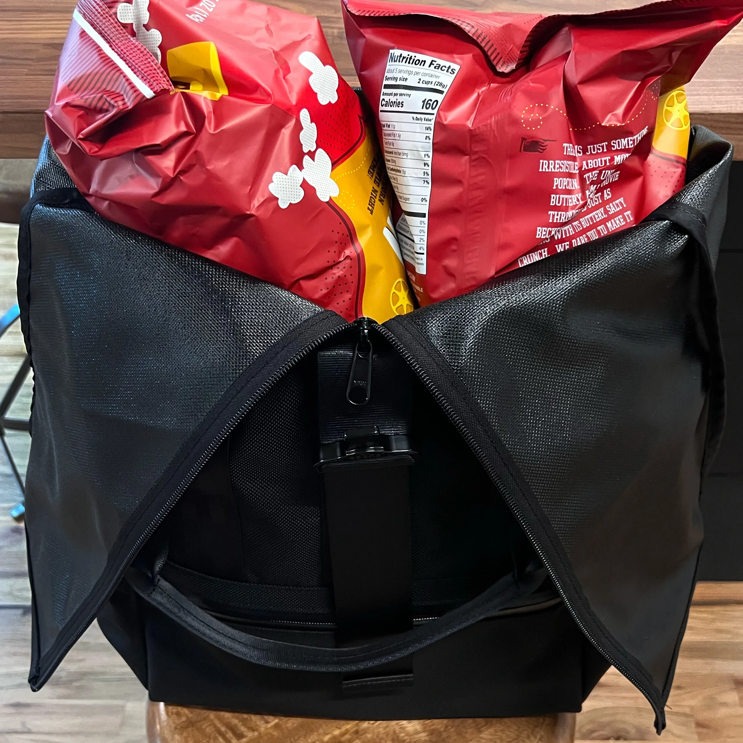 VerBockel Rolltop Backpack 2.0 'Un-Zipped' | Black Ballistic Nylon x ECOPAK™ EPX ’Fire Edition’ | Last 1