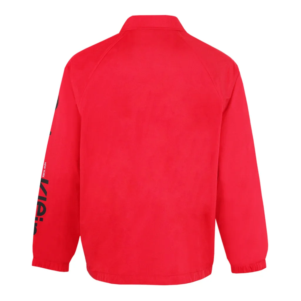WATER-RESISTANT BROKEN LOGO COACH JACKET